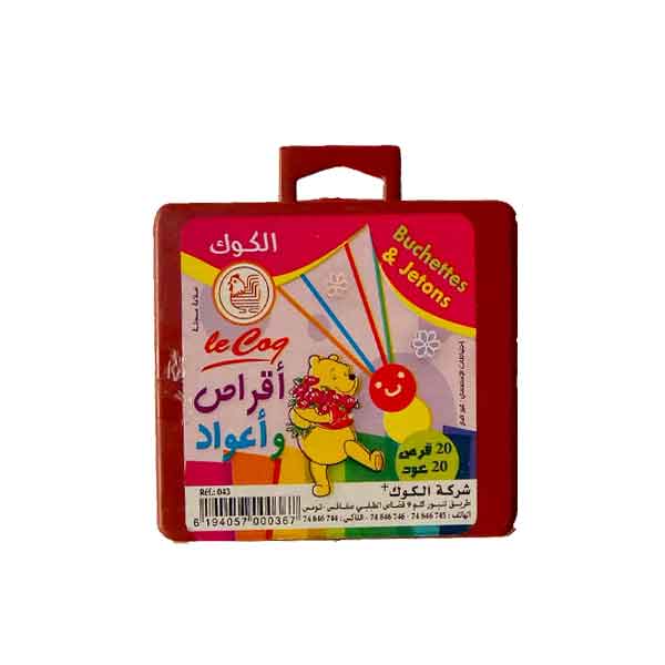 Jetons Et Buchettes Le Coq