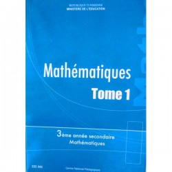 Mathématiques Tome I 3sec  Maths