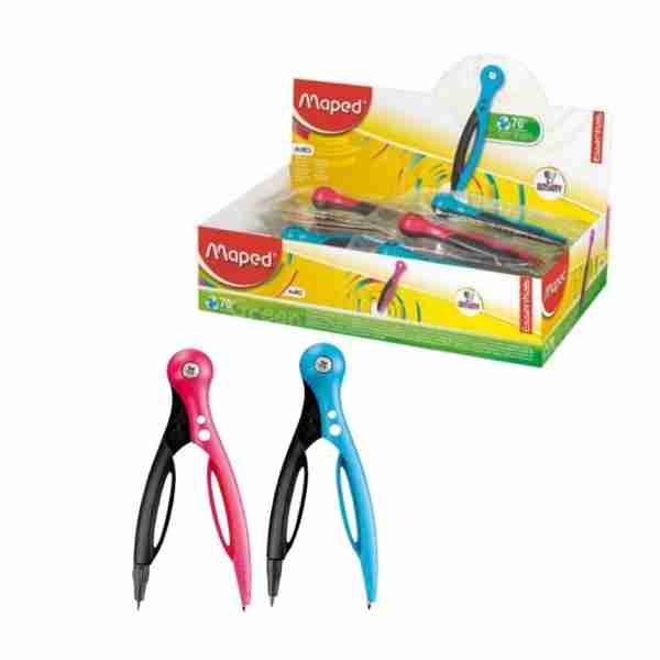 Compas en plastique à mine Maped