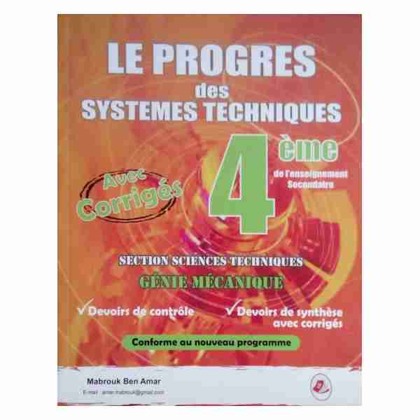 LE PROGRES DES SYS TECH MECANIQUE BAC TECH