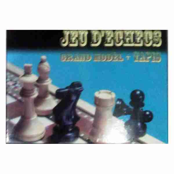 Jeu d''Echecs  Grand Model + Tapis