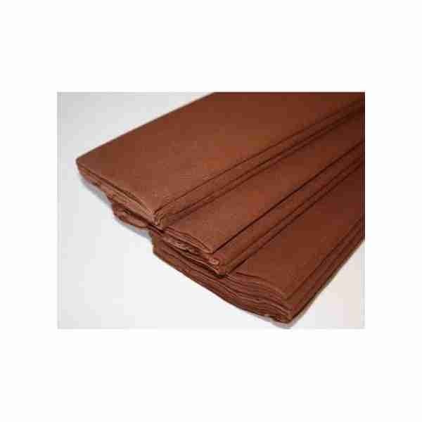 Papier crépon Marron