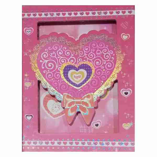 Cahier de souvenirs Coeur