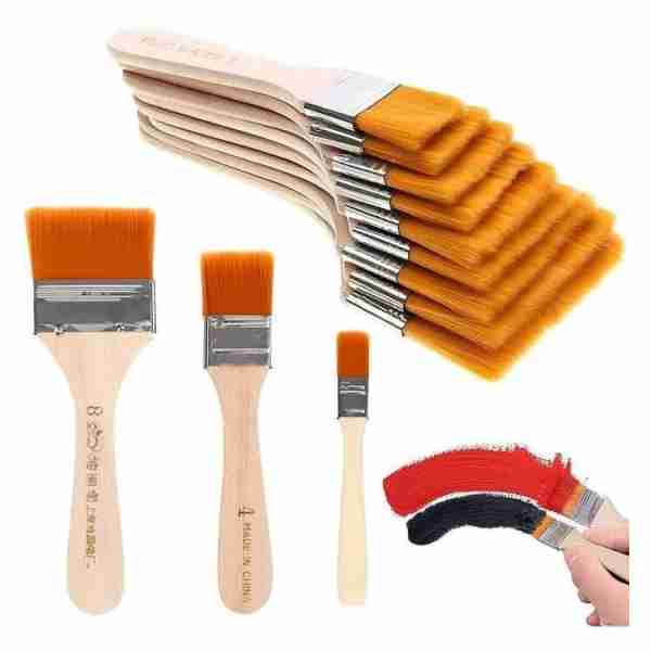 pinceau en bois pour acrylique N1