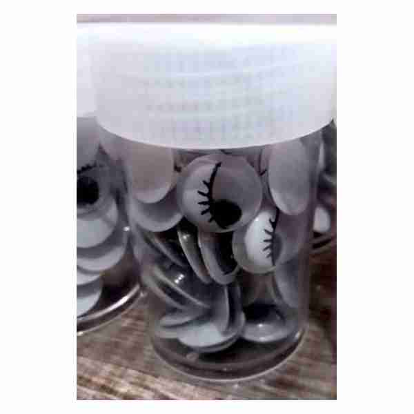 Pot Yeux Mobiles Noir et Blanc