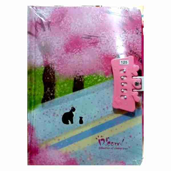 Cahier de Souvenir avec code chiffres JZ2017