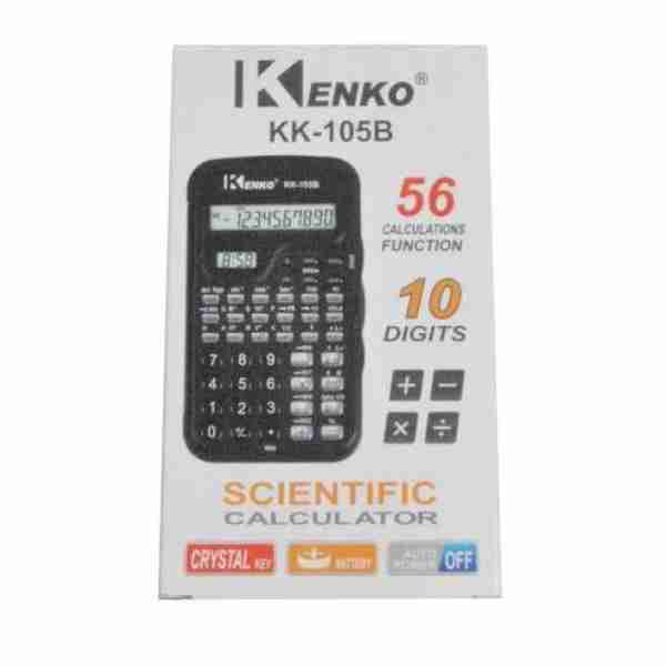 Calculatrice Scientifique 56 fonctions Kenko kk-105B