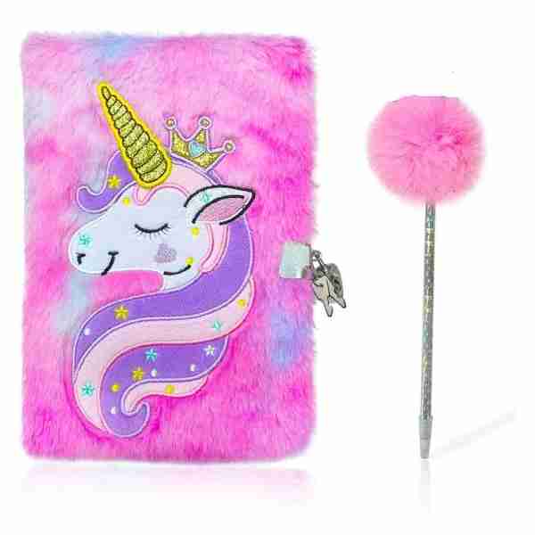 Journal Intime Fourrure avec Stylo 