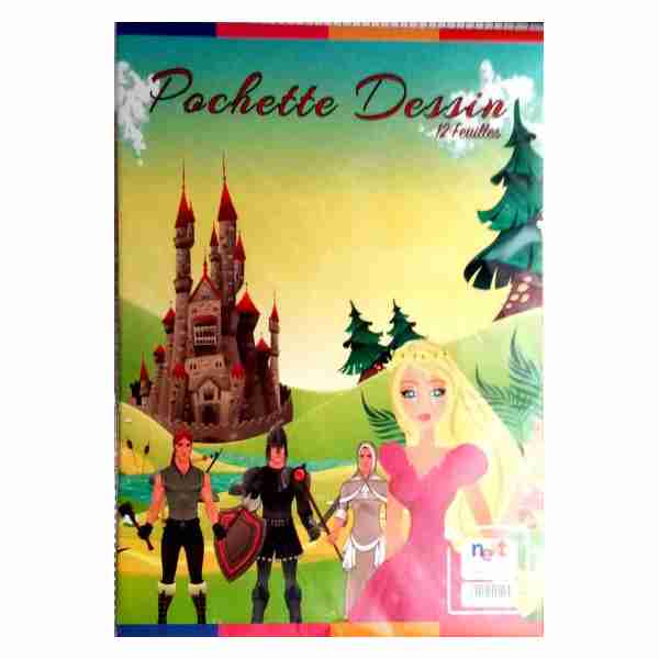 Pochette Papier Dessin 12f Next