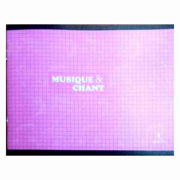 Cahier Musique et Chant PM couv Plast