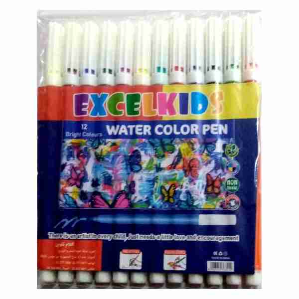 Pochette de 12 Stylos Feutres  ExcelKids