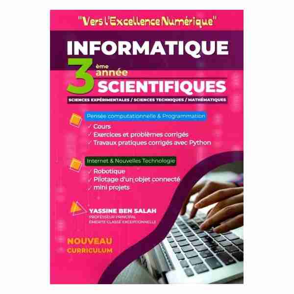 Informatique 3ème année sec scientifiques