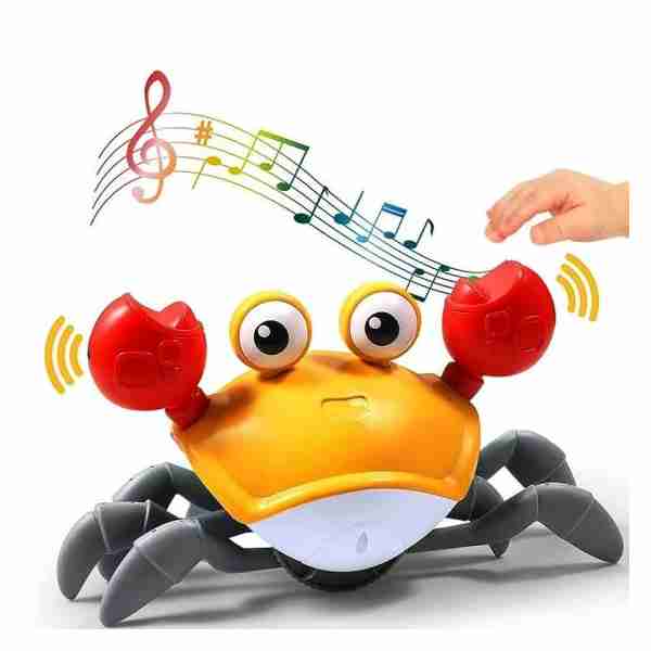 crabe lumineux et musical