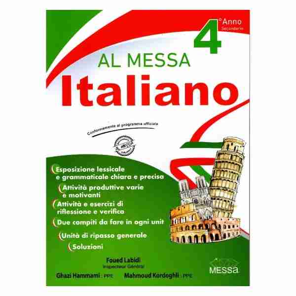 Al Messa Italien 4ème année secondaire