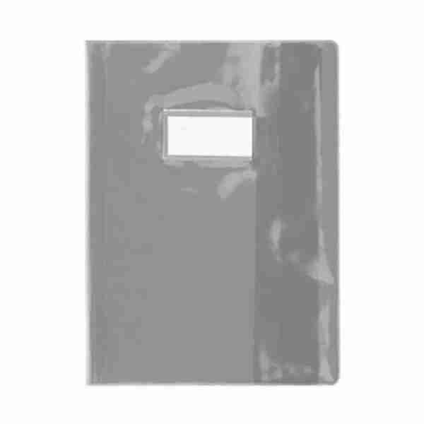 Protège Cahier Glossy Gris