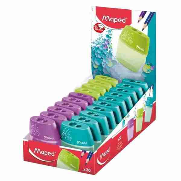 Taille Crayon 2 Trous Shaker Maped