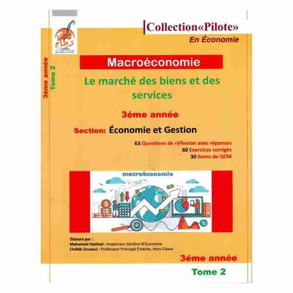 Macroéconomie 3ème année sec éco/gestion