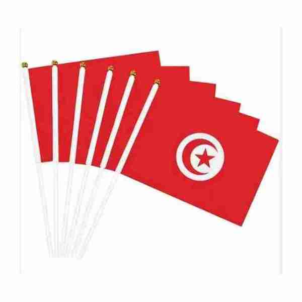 Drapeau avec baton 10*20cm