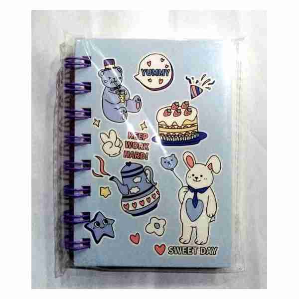 Cahier de souvenir spiral A7-5802