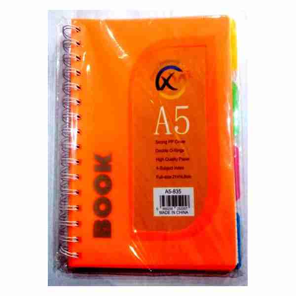 Note Book Spiral A5 -835