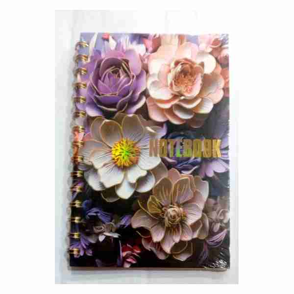 Note Book A5 Fleur