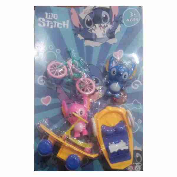 Coffret de 2 Stitch avec Voiture