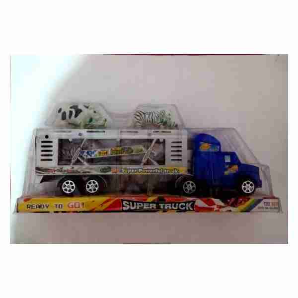 Friction Truck W4pcs Animals