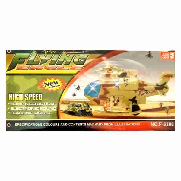 Plane W Light & Sound Flying Eagle