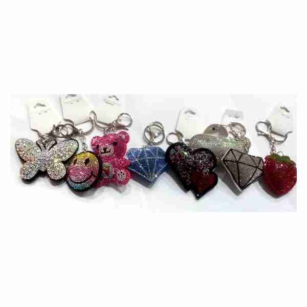 Porte clé en Strass