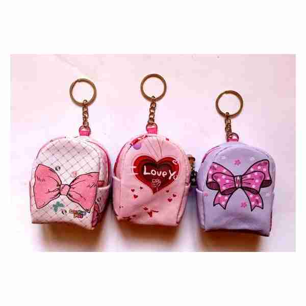 Porte clé Sac à dos Porte Monnaie 