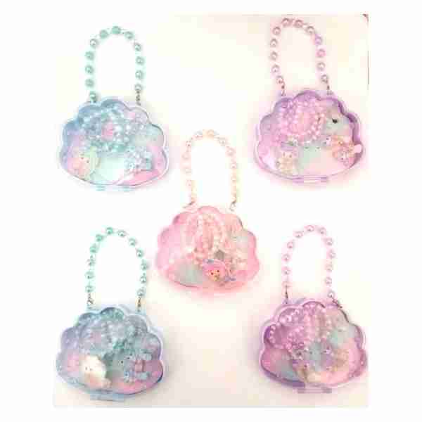 Coffret Coquille Collier & 2 Boucle d''oreille &2 Pinces