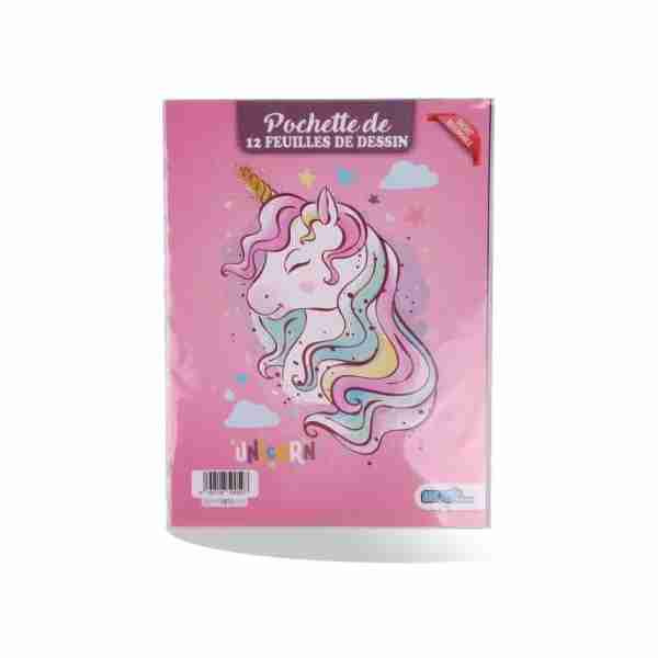 Pochette 12 Papiers Dessin Must